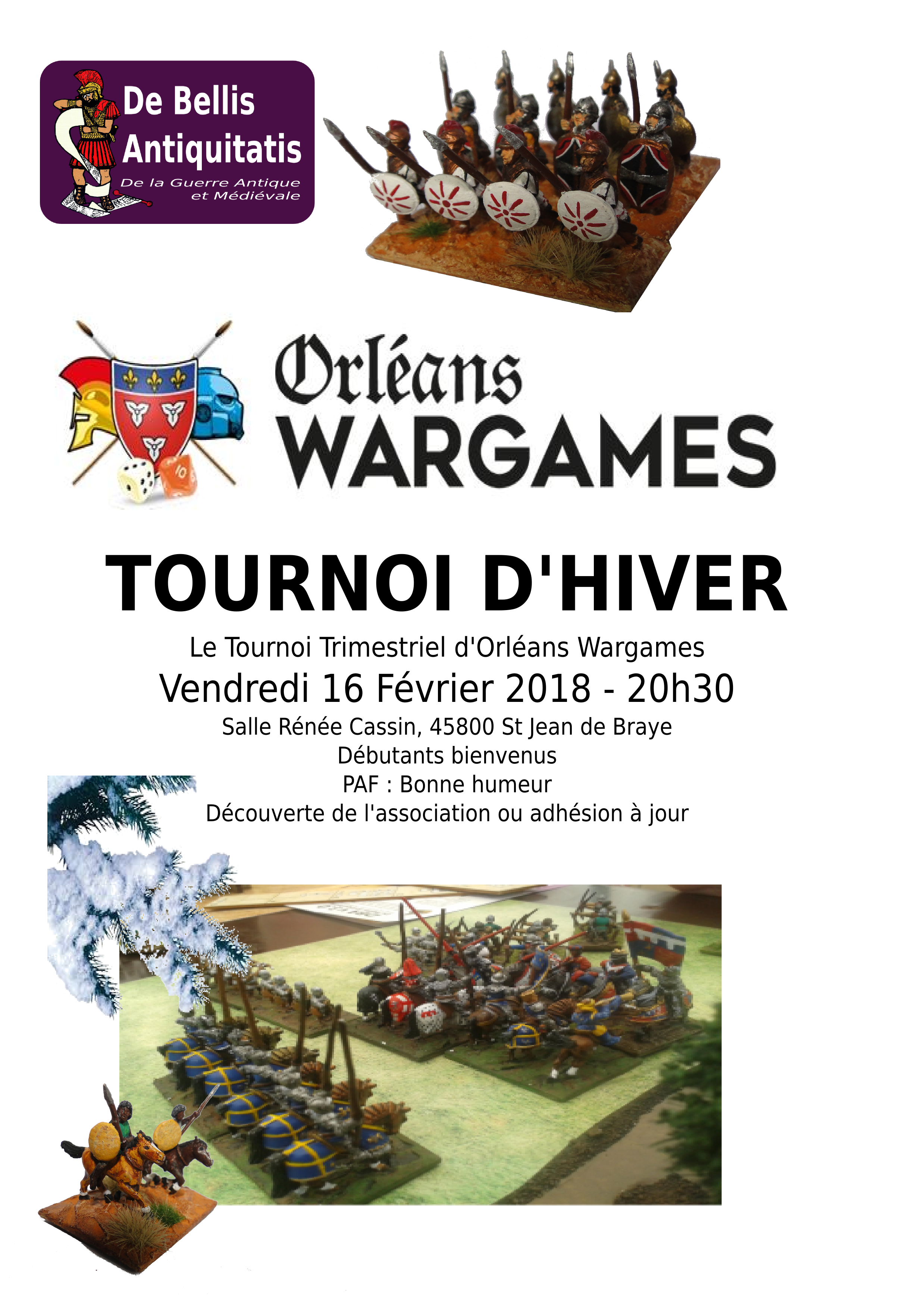 Orléans Wargames, un tournoi, une calotte !